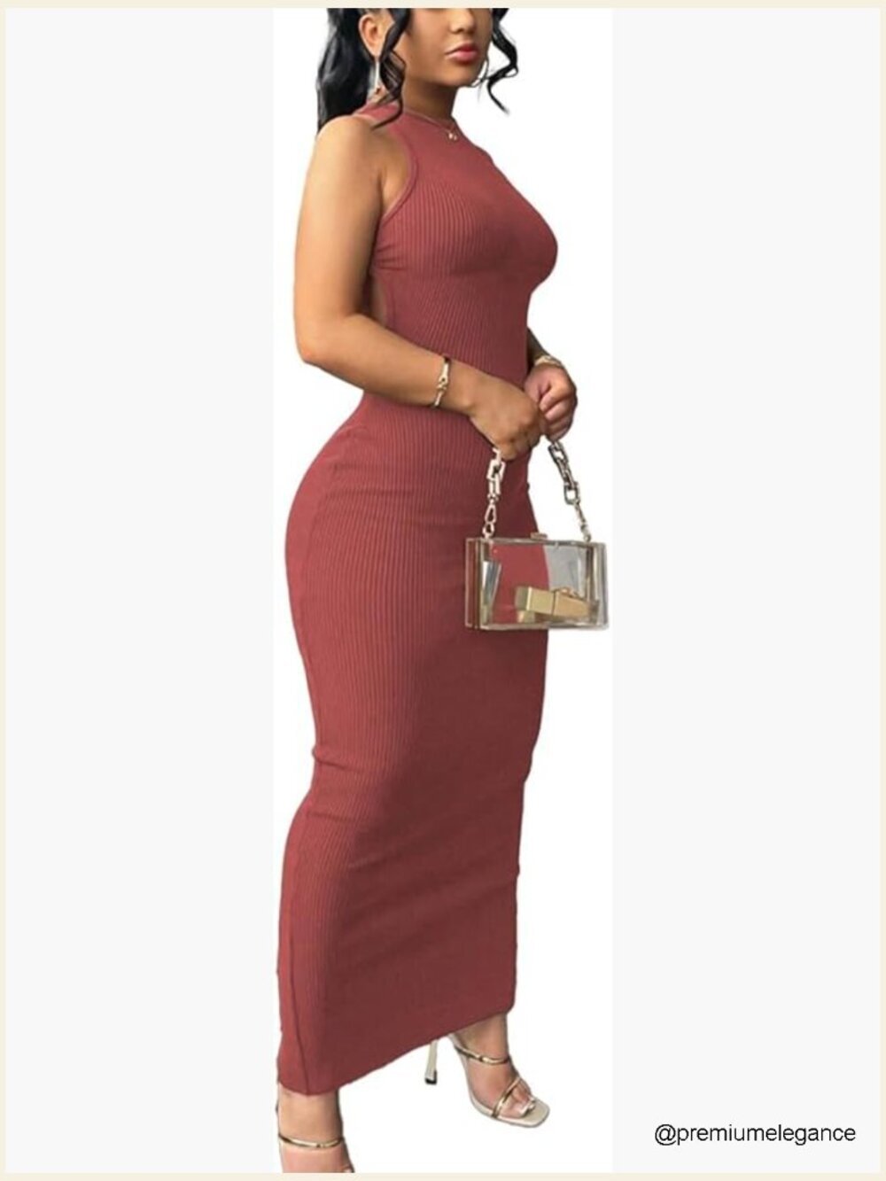 Sexy Bodycon Maxi Dress Casual Long Summer Dress